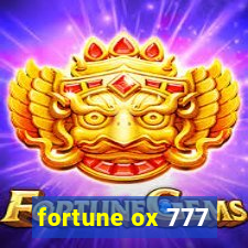 fortune ox 777